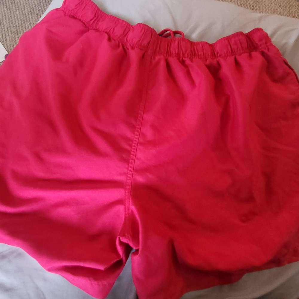 Men's Swim Trunk Red